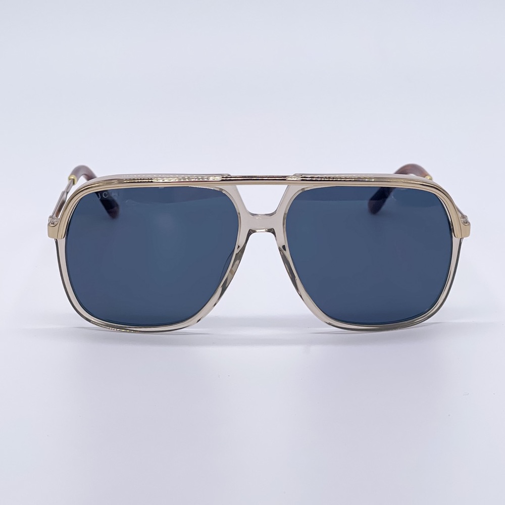 NEW GUCCI GG0200S 004 AVIATOR SUNGLASSES GUCCI - Picture 5 of 14